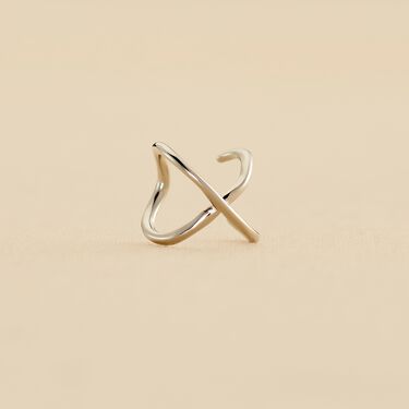 Piercing ear cuff CRUZADO - Argenté - Piercings  | Agatha