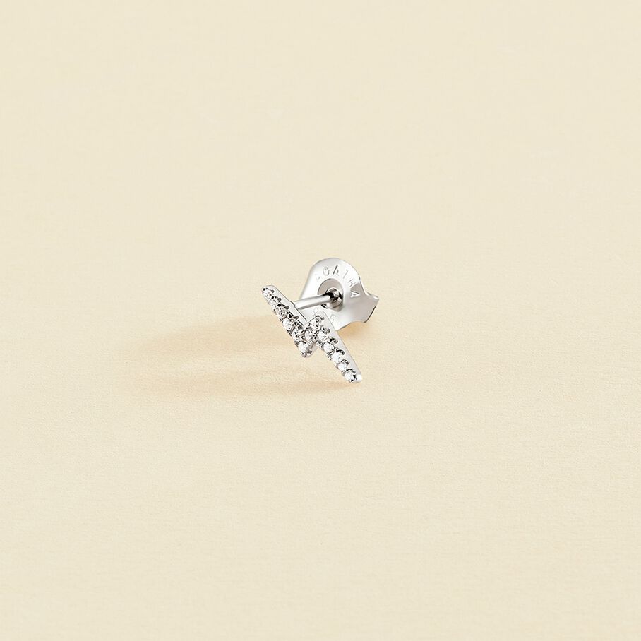 Piercing puce ECLAIR - Cristal / Argenté - Piercings  | Agatha