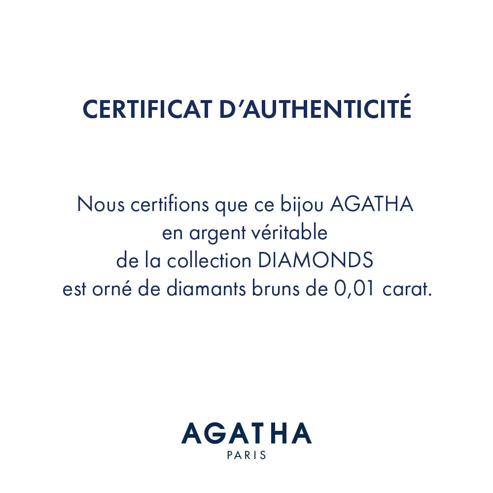 PLV CERTIFICAT D'AUTHENTICITÉ - Sans Couleur - Bijoux  | Agatha