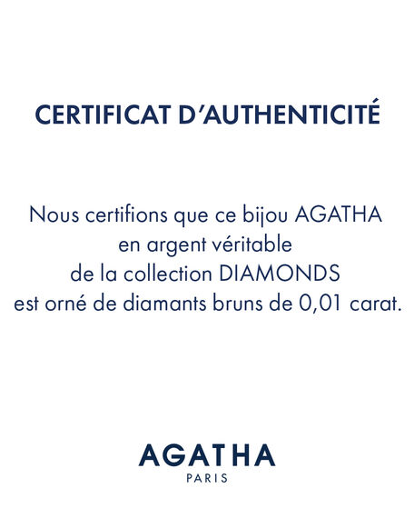 PLV CERTIFICAT D'AUTHENTICITÉ - Sans Couleur - Bijoux  | Agatha