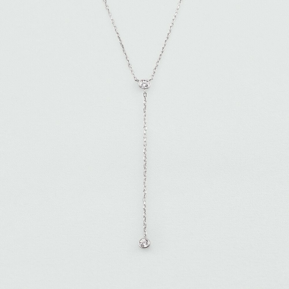 Collier ras du cou BRILLANT - Cristal / Argenté - Colliers fantaisie  | Agatha