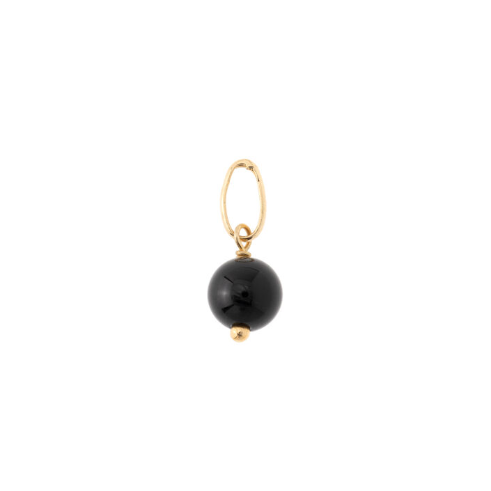 Pendentif BOULE - Onyx - Bijoux  | Agatha