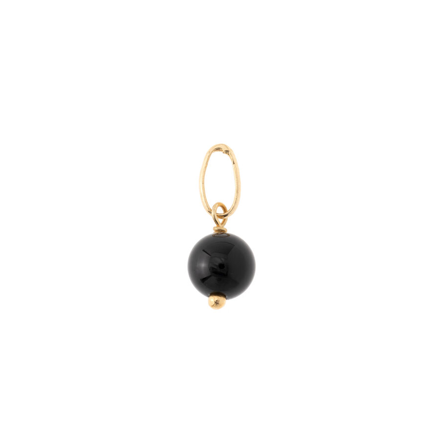 Pendentif BOULE - Onyx - Bijoux  | Agatha