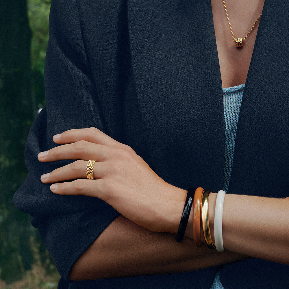 Collier mi-long TUILERIE - Dor&eacute; - Colliers mi-long  | Agatha