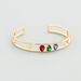 Manchette ASTRE - Multicolore / Doré - Bracelets  | Agatha