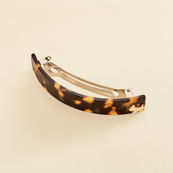 Accessoire cheveux BARRETTE - Ecaille Foncée - Accessoires  | Agatha