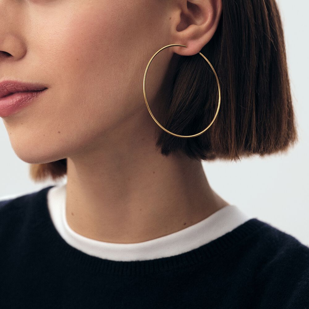 Créoles CREOLA - Doré - Boucles d'oreilles fantaisies  | Agatha