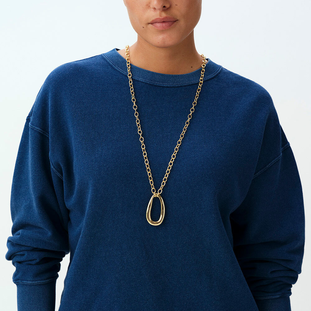 Sautoir ABBESSES - Dor&eacute; - Sautoir  | Agatha