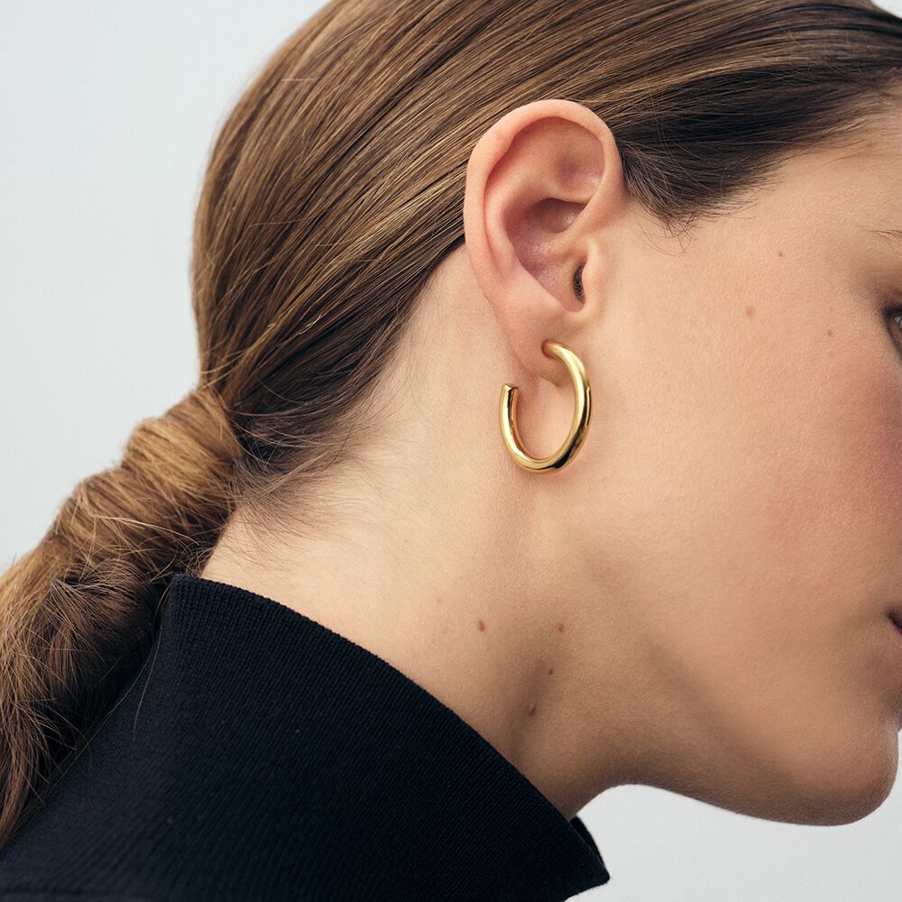 Créoles GIPSY - Doré - Boucles d'oreilles fantaisies  | Agatha