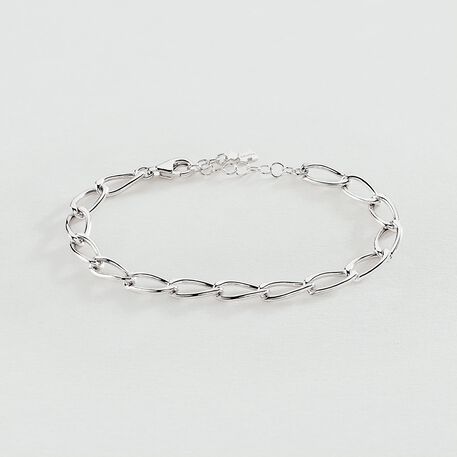 Bracelet souple ARGENT - Argenté - Bracelets  | Agatha