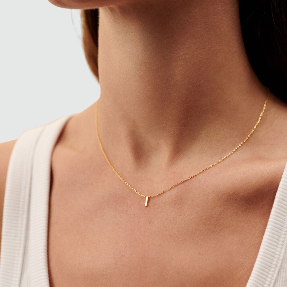 Collier ras du cou ABC - Dor&eacute; - Colliers fantaisie  | Agatha