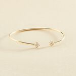 Jonc BELOVED - Cristal / Doré - Bracelets  | Agatha
