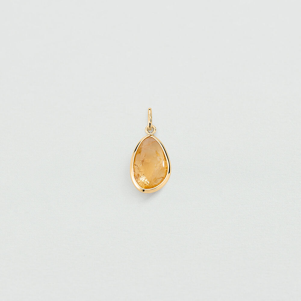 Pendentif PIERRE NATURELLE - Citrine - Autres pierres  | Agatha
