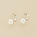 Boucles d'oreilles pendantes PEARLY - Perle / Argenté - Boucles d'oreilles  | Agatha