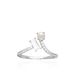 Bague fine GIOIA - Cristal / Argenté - Bagues  | Agatha