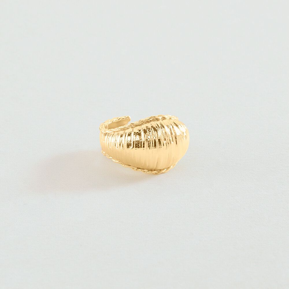 Bague ajustable TRESSE - Dor&eacute; - Bagues ajustables  | Agatha