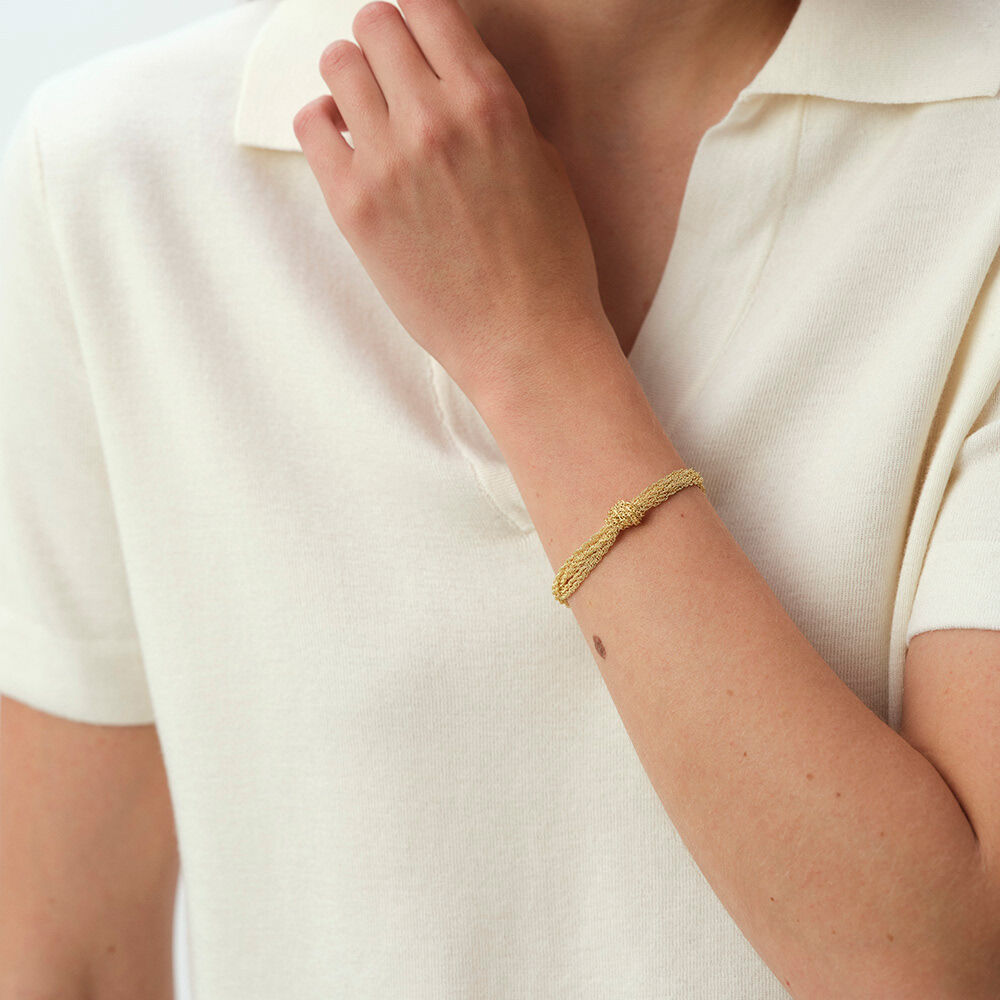 Bracelet souple SOLFERINO - Dor&eacute; - Bracelets souples  | Agatha