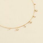 Collier ras du cou BELOVED - Cristal / Doré - Colliers  | Agatha