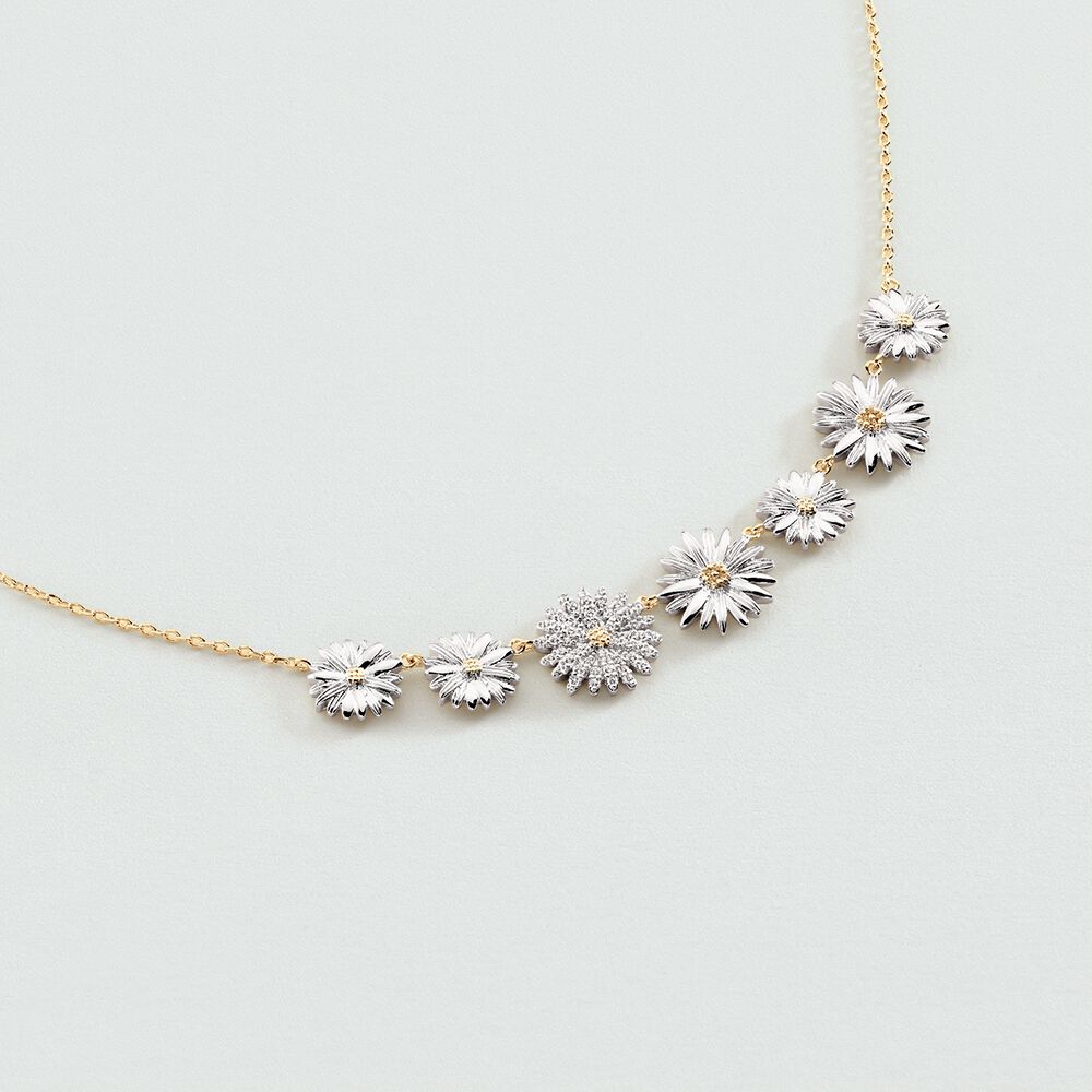 Collier ras du cou BLOSSOM - Doré / Argenté - Colliers fantaisie  | Agatha