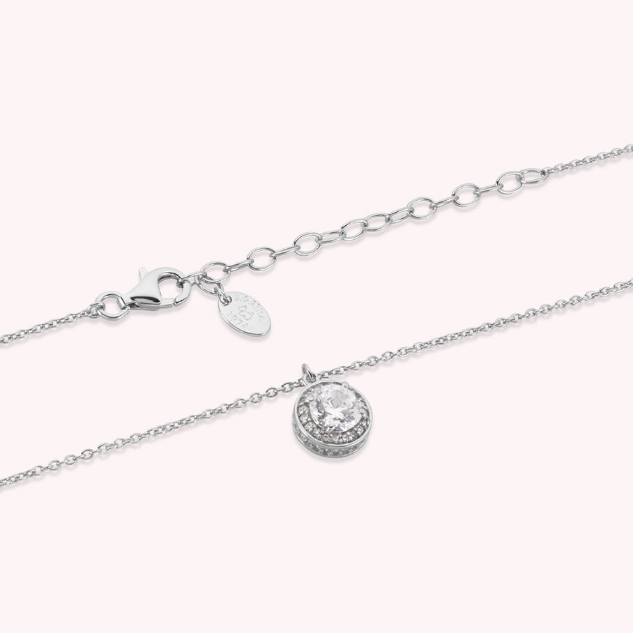 Collier ras du cou IMPERIAL - Cristal / Argenté - Colliers  | Agatha