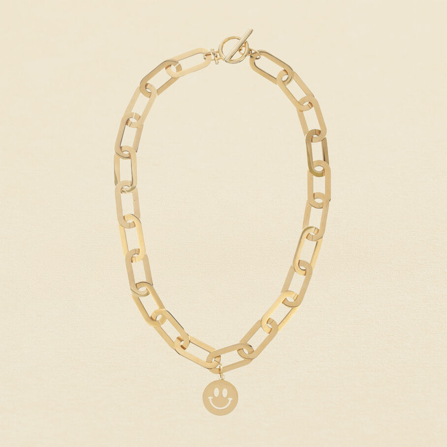 Collier mi-long ROSS - Doré - Colliers  | Agatha