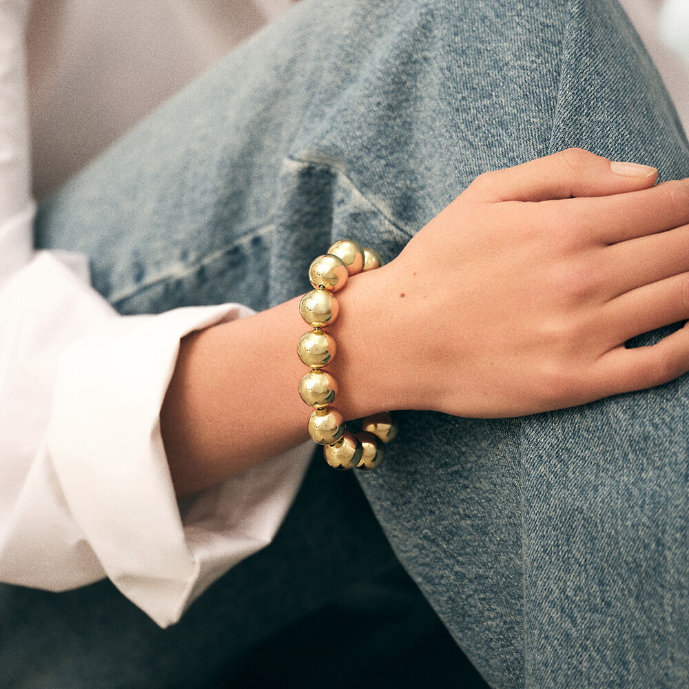 Bracelet souple PALAIS ROYAL - Doré - Bracelets fantaisie  | Agatha