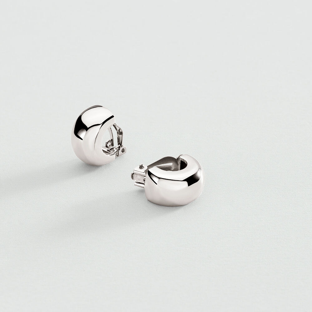 Boucles d'oreilles clips TURENNE - Argenté - Boucles d'oreilles clips  | Agatha