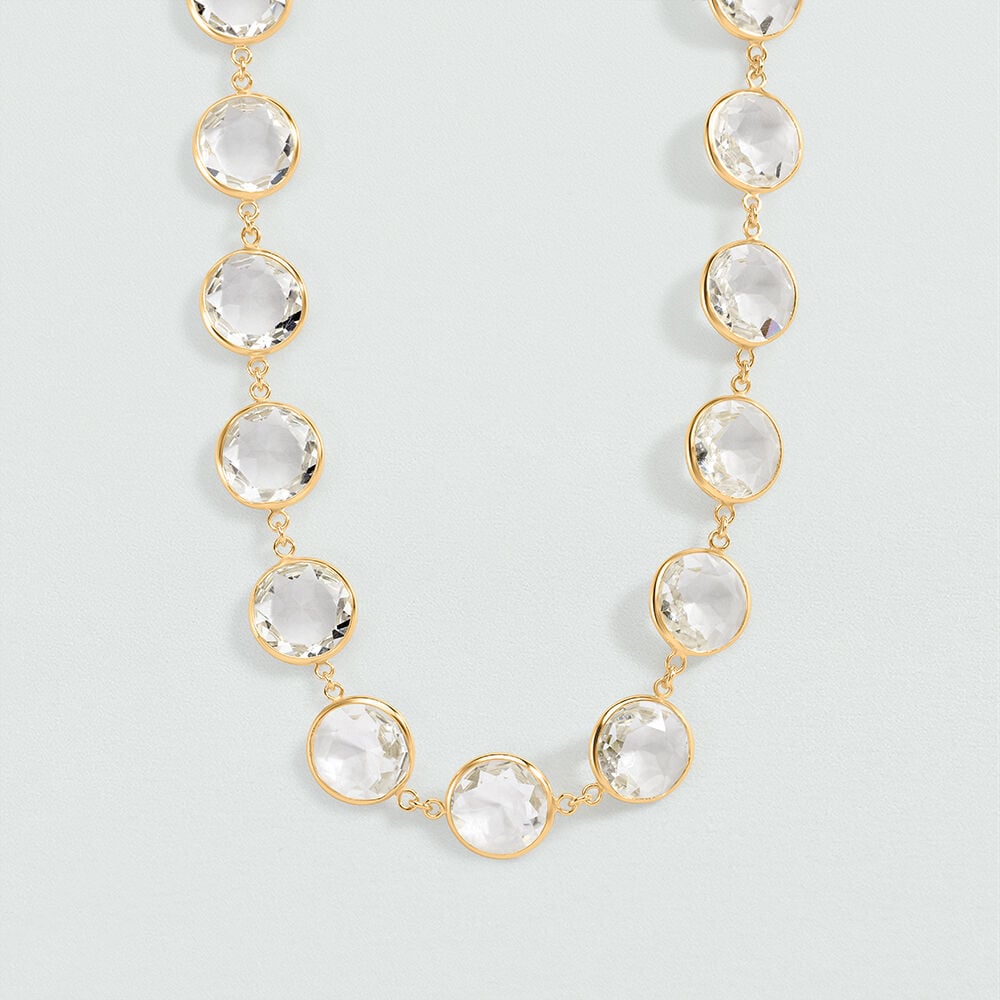 Sautoir LUTETIA - Cristal / Doré - Sautoir  | Agatha