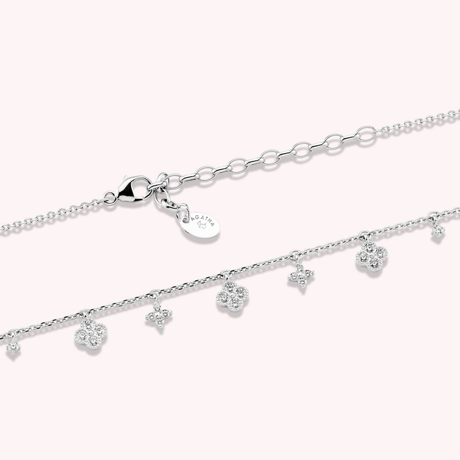 Collier ras du cou BELOVED - Cristal / Argenté - Colliers  | Agatha