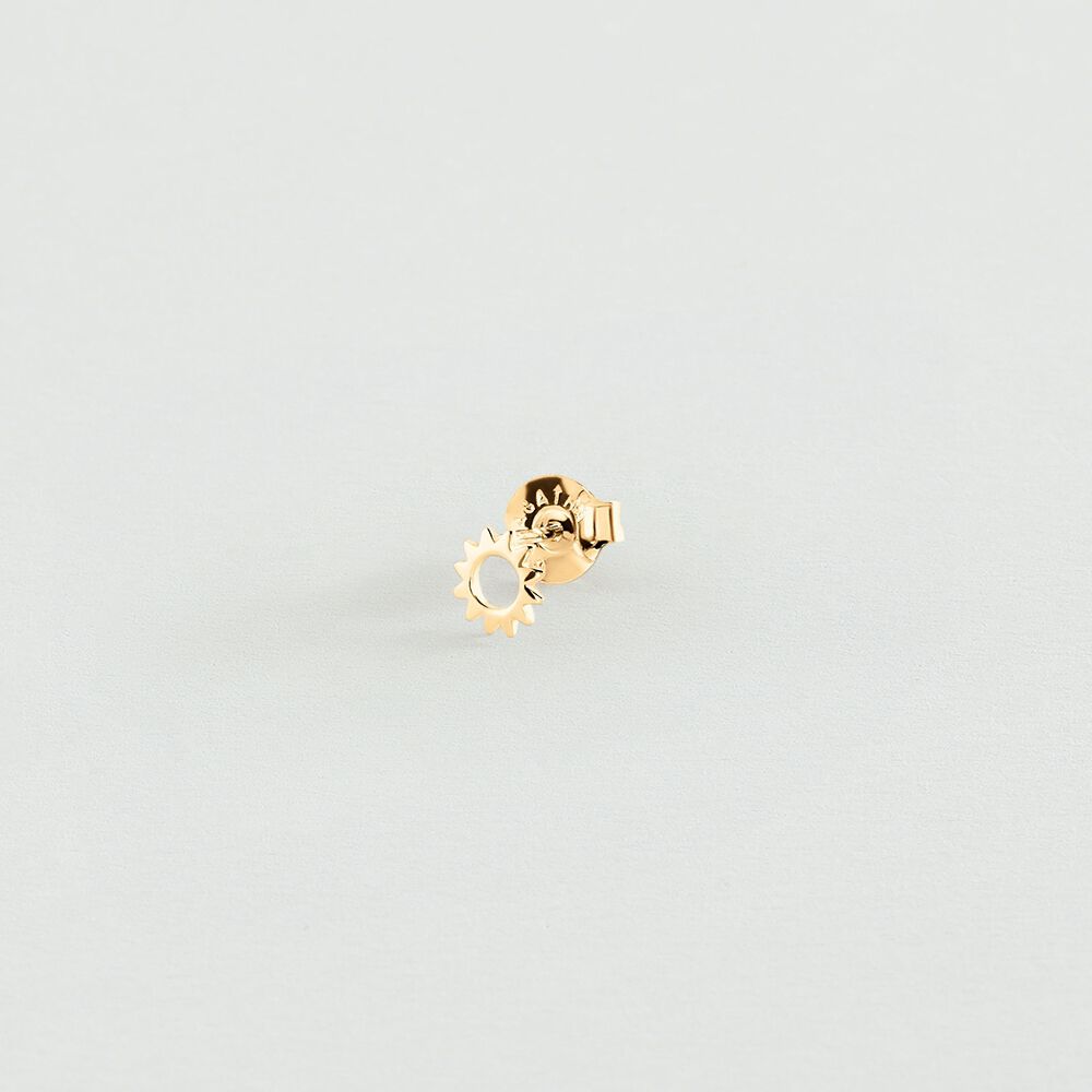 Piercing puce MINISOL - Doré - Bijoux sans pierre  | Agatha