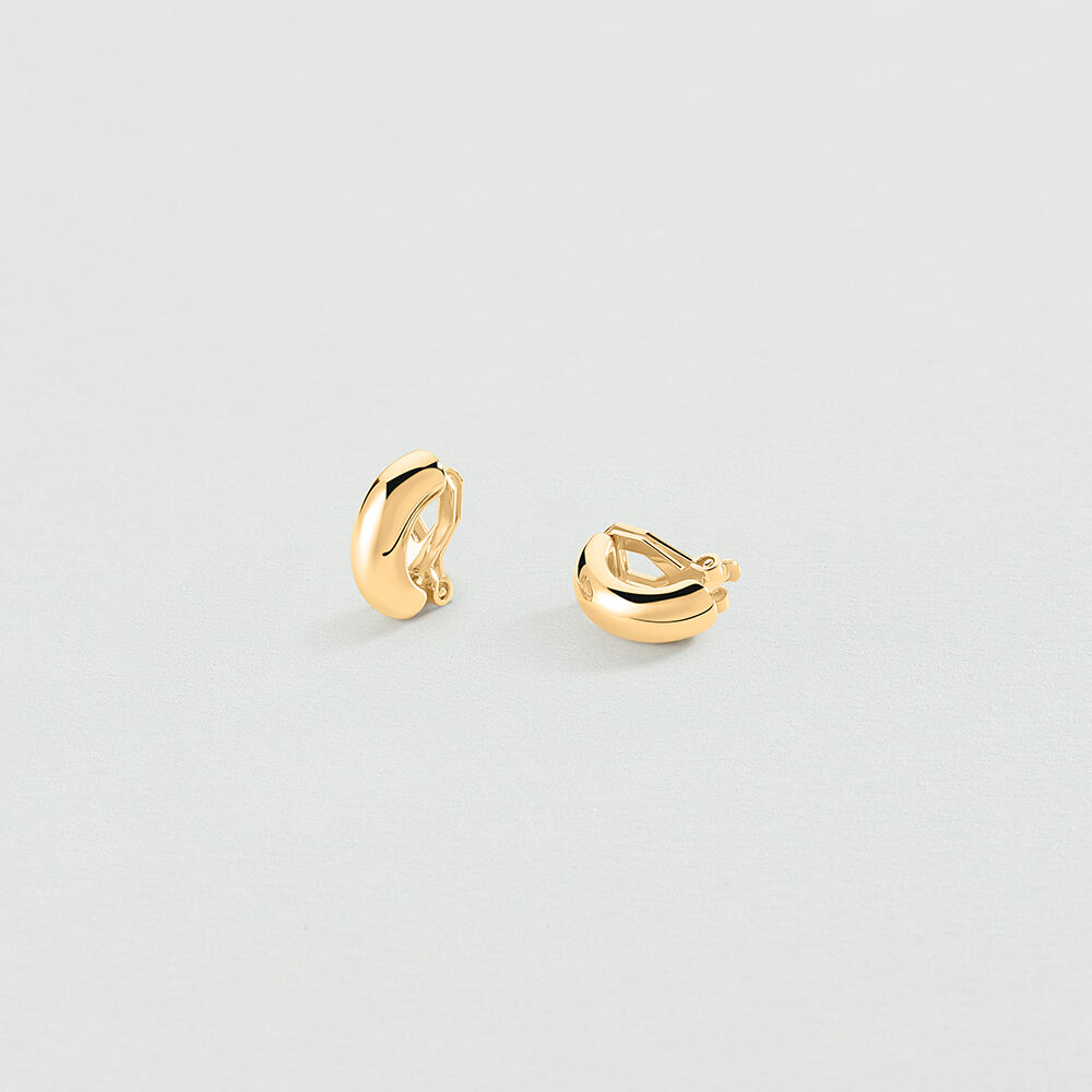 Boucles d'oreilles clips TURENNE - Doré - Boucles d'oreilles clips  | Agatha