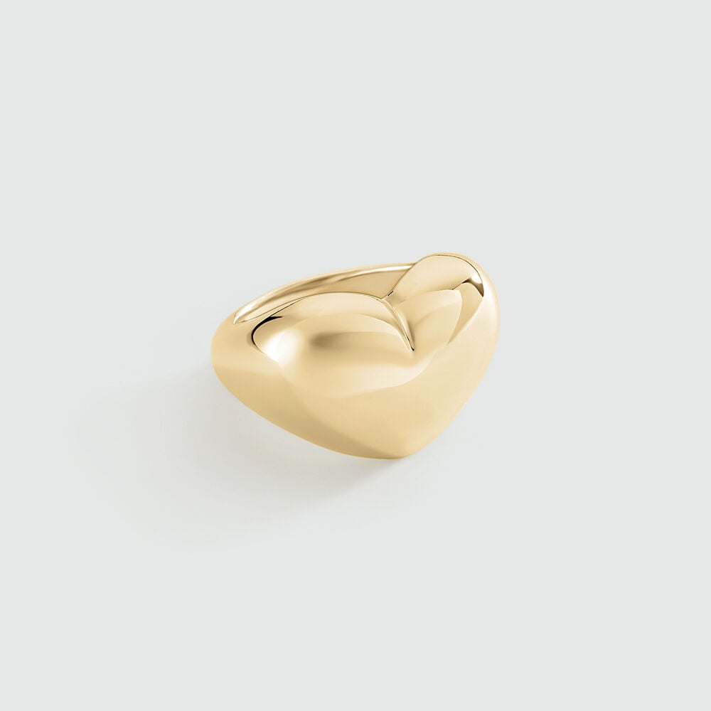 Bague large DESIREE - Doré - Bagues fantaisie  | Agatha
