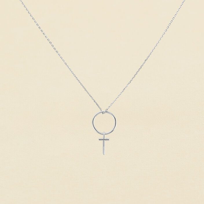 Collier mi-long PHILRING - Argenté - Colliers  | Agatha