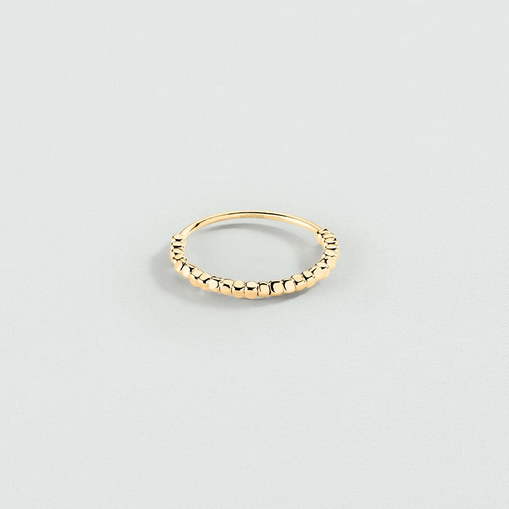 Bague fine CREOBILL - Doré - Anniversaire  | Agatha