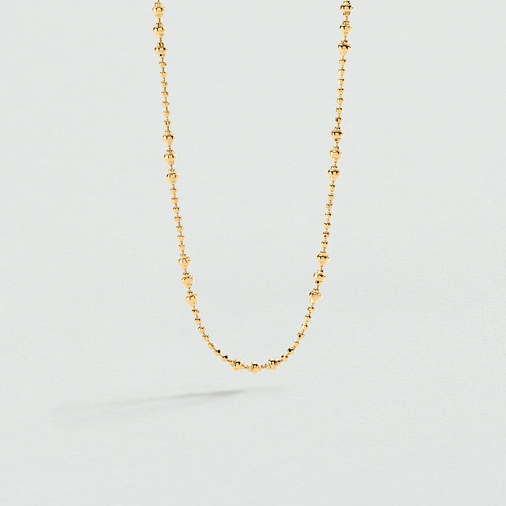 Collier ras du cou CHAÎNE BOULE - Doré - Colliers fantaisie  | Agatha