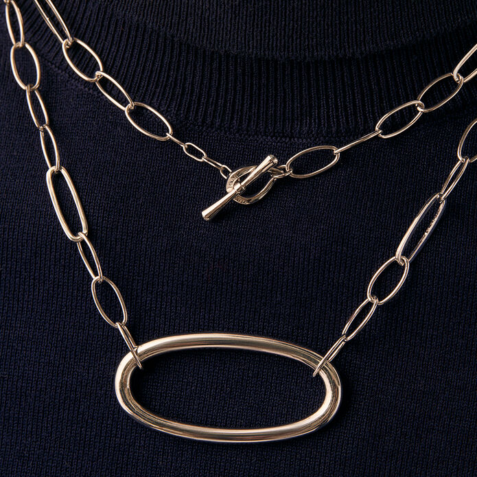 Sautoir CHAIN - Argenté - Colliers  | Agatha
