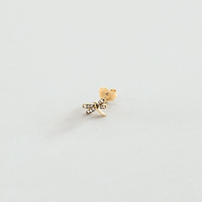 Piercing puce TINY - Doré / Gun - Piercings  | Agatha