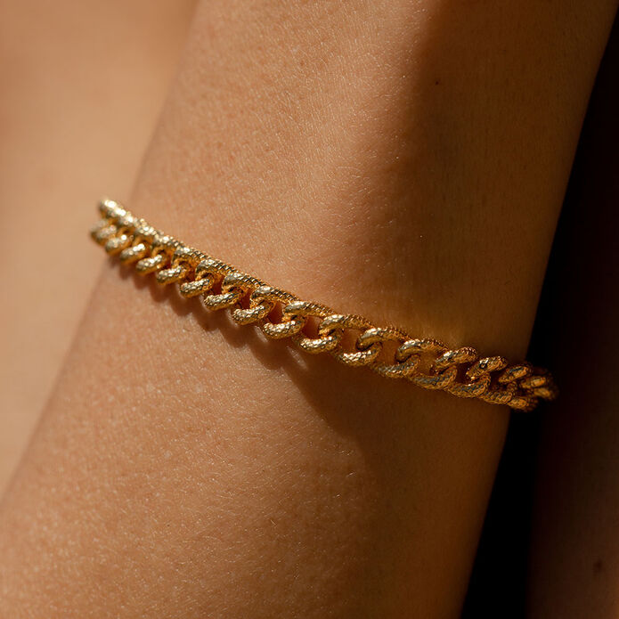 Bracelet souple ARGENT - Doré - Bracelets  | Agatha