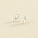 Boucles d'oreilles pendantes PEARLY - Perle / Argenté - Boucles d'oreilles  | Agatha