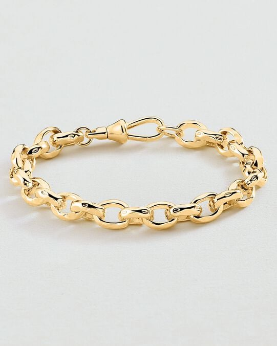Bracelet souple MAILLE MARTELÉE - Doré - Bracelets fantaisie  | Agatha Bracelet souple MAILLE MARTELÉE - Doré - Bracelets fantaisie  | Agatha
