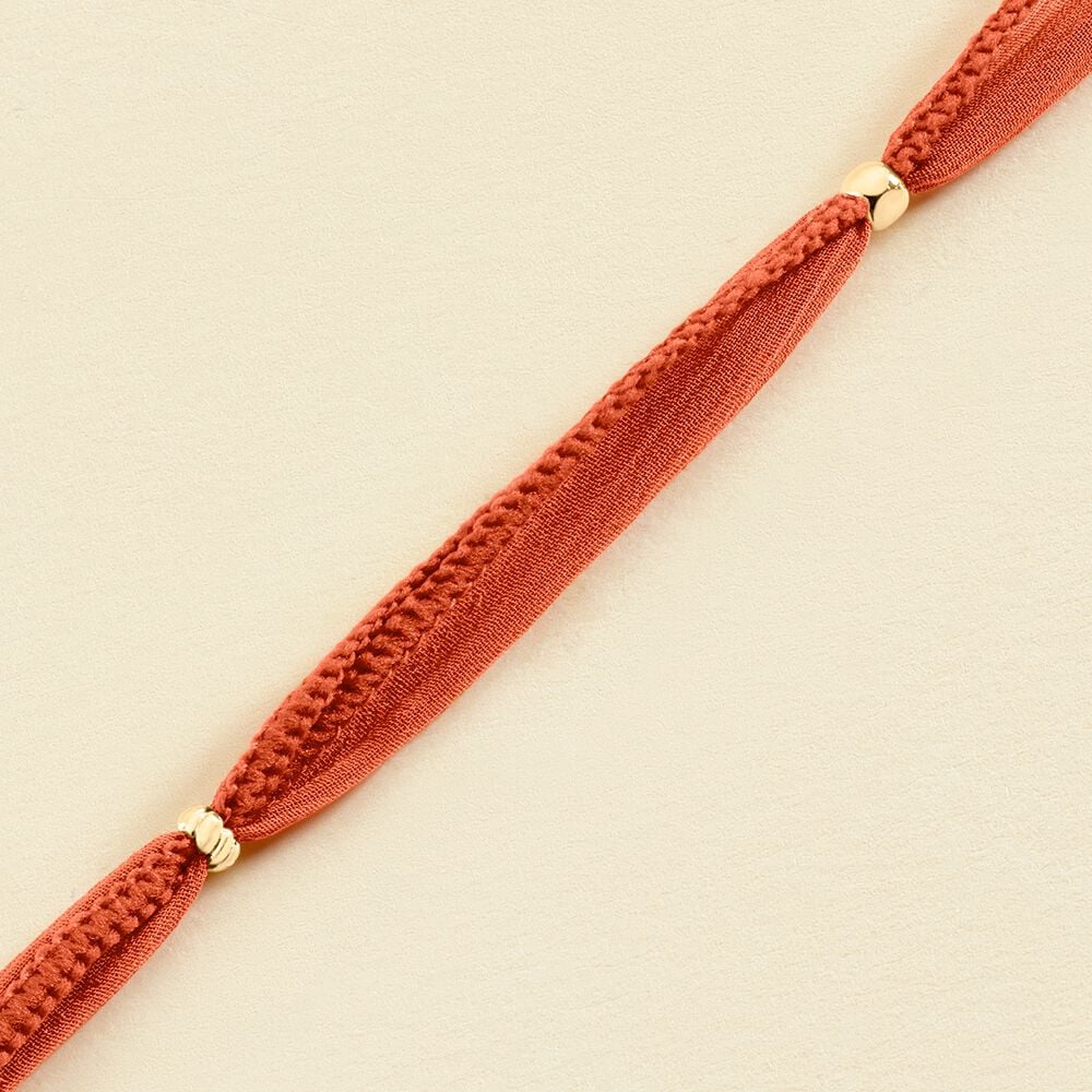 Bracelet cordon ILIOS - Terracotta - Bracelets cordons  | Agatha