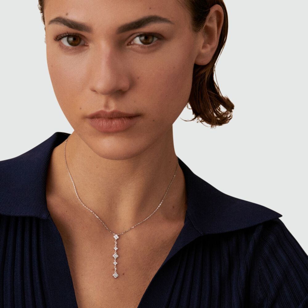 Collier ras du cou BELOVED - Cristal / Argent&eacute; - Colliers fantaisie  | Agatha