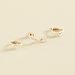 Piercing créole MIX& MATCH - Cristal / Doré - Boucles d'oreilles  | Agatha