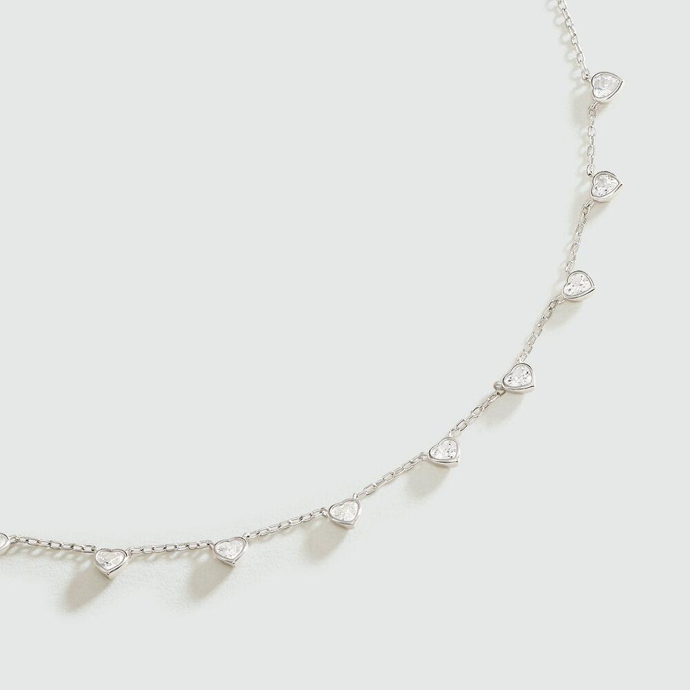 Collier ras du cou ADOREE - Cristal / Argenté - Colliers fantaisie  | Agatha