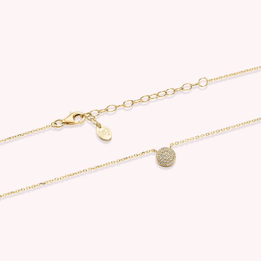 Collier ras du cou CRISTAL - Cristal / Doré - Colliers  | Agatha