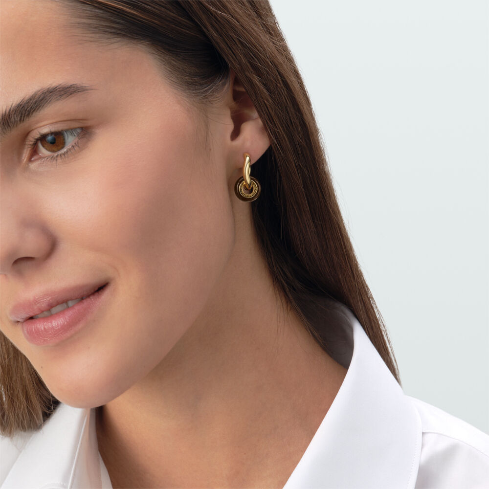 Pendentif DONUTS PIERRES NATURELLES - Oeil de tigre - Tous les charms  | Agatha