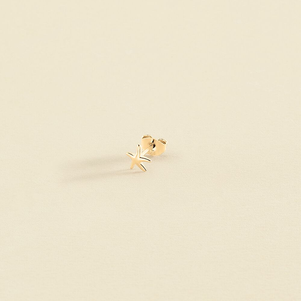 Piercing puce ESTREMAR - Doré - Piercings  | Agatha