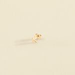 Piercing puce ESTREMAR - Doré - Piercings  | Agatha