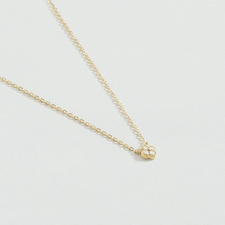 Collier ras du cou BELOVED - Cristal / Doré