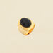 Bague large ALOHA - Onyx - Bagues  | Agatha